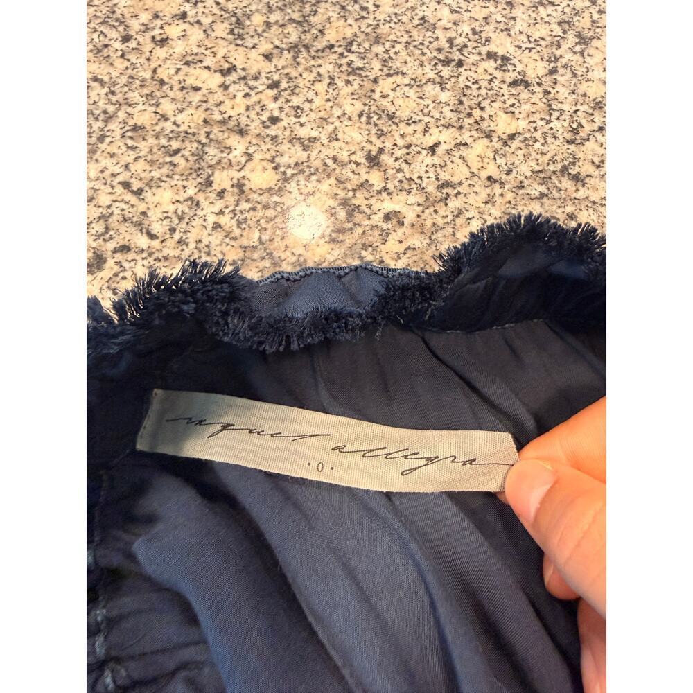 Raquel Allegra Matte Satin Lotus Wrap Skirt - Size 0 - Picture 3 of 6